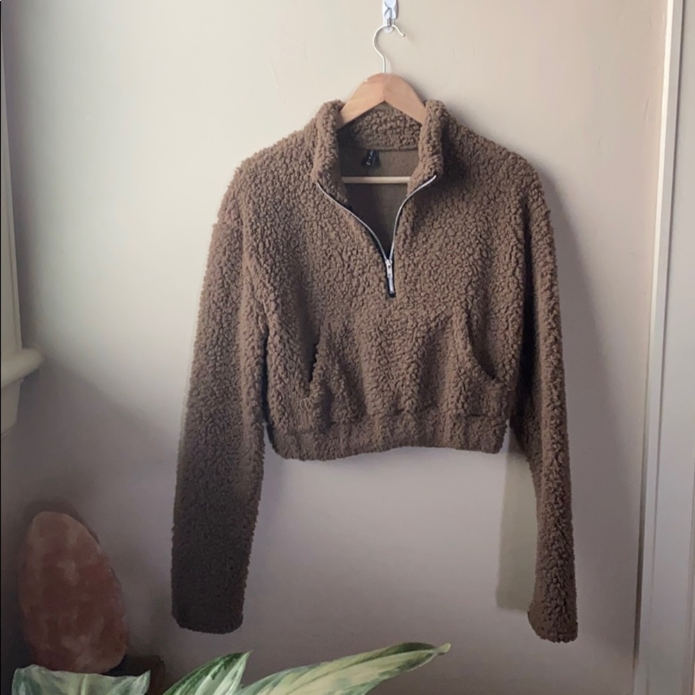Cut off Bear Sweater